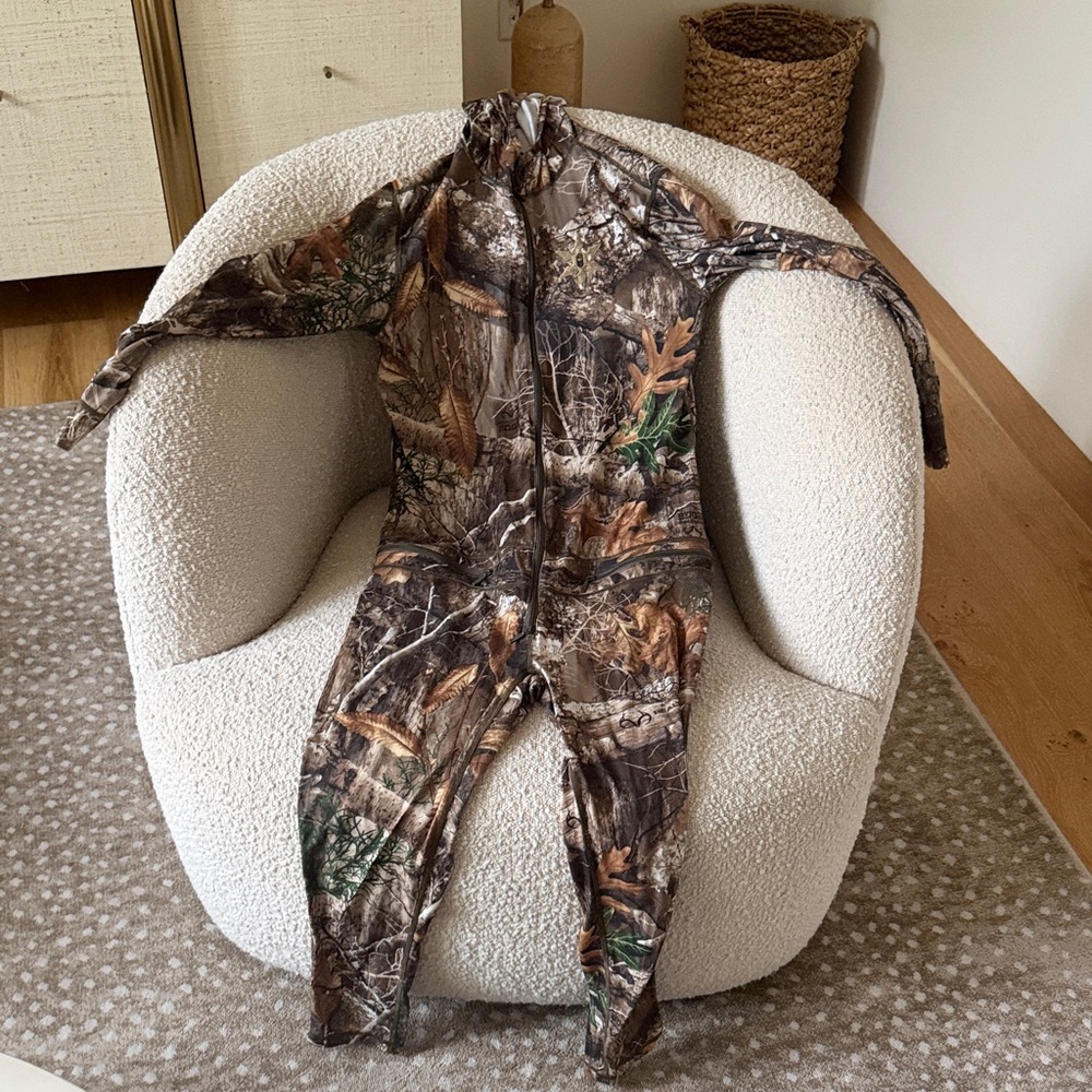 Kids Camouflage Bodysuit air blaster ski warming suit